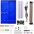 GeeekPi Raspberry Pi 4 Holder ABS Holder Breadboard Holder Kit For Raspberry Pi 4B,3B+,3B,2B,B+,ZERO,ZERO W,ZERO W2,Arduino UNO,Arduino Mega 2560 (Blue)