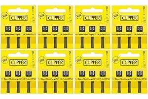 DHOBIA Clipper® - Sistema de pedernal para mecheros (sistema de 8 x 3 fuegos)