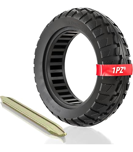 2 Pneus Tubeless 10x2.75-6.5 Pouces - Pour Trottinette Électrique UrbanGlide, Speedway, Dualtron