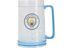 MANCHESTER CITY F.C. Manchester City Freezer Tankard New Crest