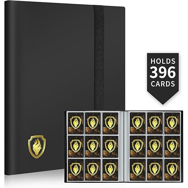AITIME 360 Pockets Trading Card Album, Side Loading PP Pockets