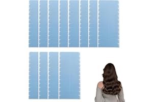 Fadbuds 144 Stück Klebeband für Haarverlängerungen, Ersatztapes für Tape In Hair Extensions, Doppelseitiges Klebekraft Haar Klebeband für Haarverlängerungen Perücken, Hohe Klebekraft Haar Klebeband