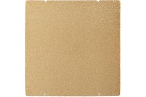 BCZAMD Prus i3 płyta drukująca z elastycznej stali, powlekana proszkowo płyta drukująca PEI do drukarki 3D Reprap MK3, MK2.5, kolor złoty