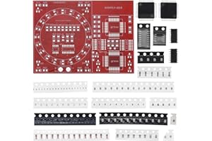 EMSEA DIY SMD/SMT Components Practice Board zestaw treningowy do lutowania umiejętności CD4017 NE555 do dekoracji świątecznych dekoracji biurka