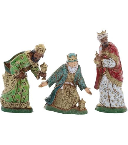 Presepe napoletano Re Magio Bianco 18 cm terracotta | vendita online su