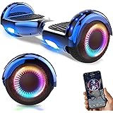 GeekMe Hoverboards,Hoverboards per bambini,Hoverboards con Altoparlante Bluetooth,Bellissime luci a LED,Regali per bambini