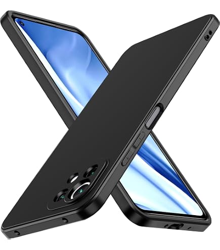 GOKEN Vetro Sfumato Cover per Xiaomi Redmi 12C / Redmi 11A, Cover con Schienale in Vetro temperato + Cornice Paraurti in Silicone Morbido, AntiGraffio