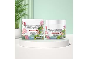 GENERIC Water Lily & Aquatic Plant Fertiliser - Pond Plants Nutrient Powder with Mycelium Protein | Root Growth Enhancer & Flower Booster for Water Lilies, Lotus, Ponds & Aquariums (Eco-Friendly, 500g) (1)