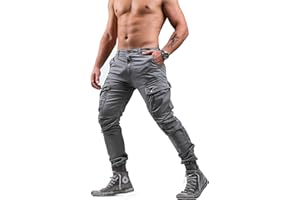 Instinct I Pantaloni Cargo Uomo Pantaloni Uomo con Tasche Laterali Pantaloni Uomo Cargo Uomo Pantalone Uomo Tasconato Pantaloni Multi Tasca 575