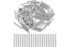 QUARKZMAN Cylinderpennor rostfria 3 x 30 mm spännstift, silverton 100
