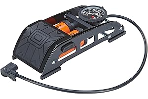 Prophete Pompe à air, Pompe à vélo, Pompe sur Pied et à Pied pour Tous Les Types de valves