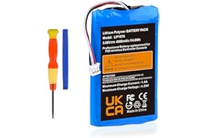 LEIKURVO Akumulator do kontrolera PS5, 4000 mAh, 3,65 V LIP1078, akumulator zastępczy Power PS5, kontroler do PS5, PlayStation 5, DualSense Wireless Controller