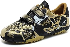 BAODLE Scarpe da Calcio Ragazzi FG/AG Professionale All'aperto Calcio da Scarpe Ragazzo TF Allenamento Bambini Teenage Spike