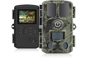 AOUQEE Wildkamera 4K, 48MP Ultra HD Video Wildkamera mit Handyübertragung App, WLAN Wild-Kamera mit Bewegungsmelder Nachtsicht, 0,1 s Auslösegeschwindigkeit, Weitwinkel 120°,IP66 Wasserdicht