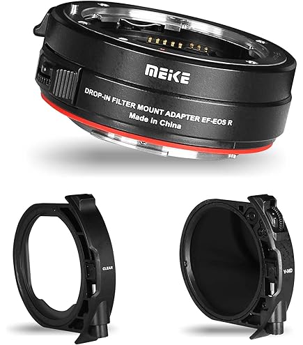 Meike EFTR C Drop In Filter Aufbewahrungsbox für CPL VND Clear UV Black Pro Mist 4 Filter Case