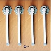 HOLTECH Metal Katlanır Yer Sofrası Ayağı 4 Adet 30 Cm Kaliteli Masa Ayağı Seti METAL