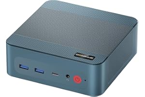‎BOSGAME BOSGAME P2 Lite Mini PC Windows 11 Pro, 12. Gen Intel i5-12600H (12K/20T, bis zu 4,5GHz), 16GB DDR4 512GB PCIe SSD Mini-Computer mit HDMI + DP + TypeC Unterstützung Wi-Fi6E BT5.2, RJ45 Dual LAN