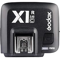 Godox X2T-C TTL Disparador de flash inalámbrico para Canon, conexión