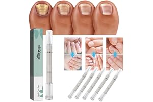 KEAAN 5 Stücks Nail Care Pen, Nail Repair Pen Nagel Behandlungs Stift Für gepflegte Fingernägel & Fußnägel Mit Teebaumöl, Vitamin E & Aloe Vera