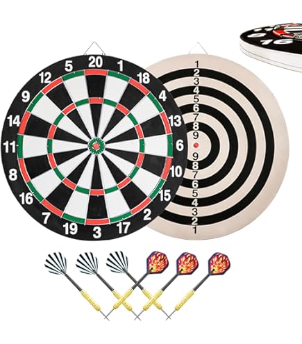 Tiro Al Bersaglio Tirassegno Gioco Freccette 30cm Bambini Adulti