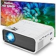 Native 1920 x 1080P Projector Full HD Home Cinema Projector Led Portable Projector Compatible with Fire TV Stick,PS4, HDMI, VGA, AV and USB