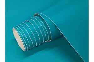 GOYAPRINT Vinilo Adhesivo Turquesa Mate de 60x300 cm Para Muebles Cocina Paredes Ventanas Manualidades Papel Adhesivo Decorativo (TURQUESA, 60x300 cm)