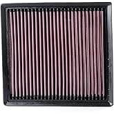 K&N Filtre à air de remplacement compatible avec Mercedes A-serie W176 / B-serie W246 / CLA / GLA 2012-, Infinity Q30 / QX30 