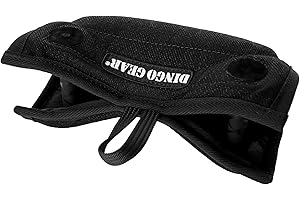 DINGO GEAR WWW.DINGOGEAR.COM 1977 Dingo Gear Cuscino da mordere in Nylcot con 2 Manici, Nero, Resistente per l'addestramento dei Cuccioli, Modello S00704