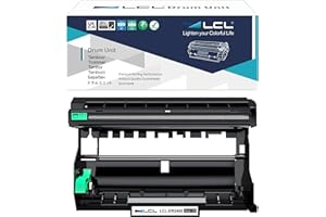 LCL Compatible Tambor DR2400 DR-2400 12000Páginas (Negro) Reemplazo para Brother HL L2350DW HL-L2310D HL-L2357DW HL-L2375DW HL-L2370DN HL-2370DW MFC-L2710DN MFC-L2710DW MFC-L2730DW MFC-L2750DW
