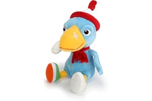 Dickie Toys 203122202 Helden der Stadt - Plüsch Kasimir Krähe Heroes of The City przytulanka zabawka, 30 cm