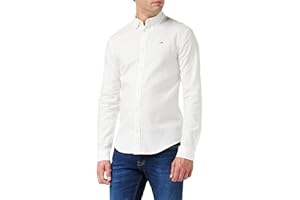 Tommy Jeans Koszulka męski TJM SLIM STRETCH OXFORD SHIRT