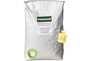 Anbobo Müller GmbH - Filtersand/Filterkies/Kristallquarzsand/Quarzsand für Sandfilteranlagen - 25 KG - 2,0-3,15 mm - Deutsche Produktion