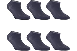 LANCETTI - 6 Paia Calzini Corti Bambino, Fantasmini in Cotone Filo di Scozia per Bimbo o Bimba