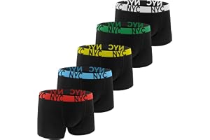 Desanlapi Pojke boxer bomull barn mjuka andningsbara boxershorts för pojkar komfort stretch 8 till 16 år set med 5/10
