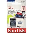 SanDisk SDSDQUA-032G-U46A Mobile Ultra microSDHC UHS-I Class 10 Memory Card + SD Adapter + Memory Zone Android App up to 30 M