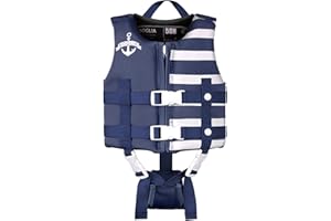 Boglia Bambino Swim Vest, Floaties per i più piccoli, Kid Vest Floation costume da bagno costume da bagno con la cinghia di sicurezza regolabile per bambini unisex