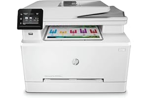 HP Color LaserJet Pro M282nw 7KW72A, Impresora Láser A4 Color Multifunción a doble cara Manual, Escaner, Copiadora (21ppm, Wi-Fi, Ethernet, USB , Procesador 800MHz, Memoria 256MB, HP Smart App) Blanca