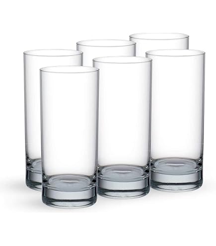 Ocean New York Hi Ball Glass, Set Of 6, Clear, 340 Ml, B07812