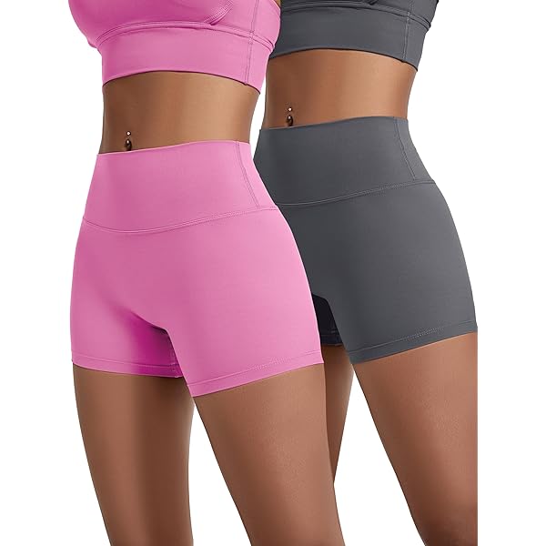 Vertvie Pantaloncini Ciclismo Donna Vita Alta Con Tasche – Push Up Senza Cuciture