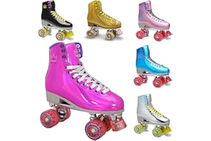 Kingdom GB Roller Skates Impulse Holographic Roller Boots Quad Skates for Girls Womens