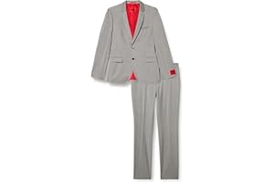 HUGO Arti/Hesten22x, Traje- Juego de Falda Hombre