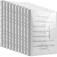 Dokumententasche A4 10 pack- dreidimensionale A4 Dokumentenmappe Sammelmappen für Dokumente Organisieren mit…