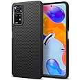 Spigen Liquid Air Phone Case Compatible with Redmi Note 11 Pro 4G/5G and Redmi Note 12 Pro 4G - Matte Black
