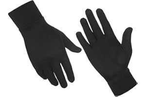 ALASKA BEAR - Natural Silk Gloves Liner Unisex