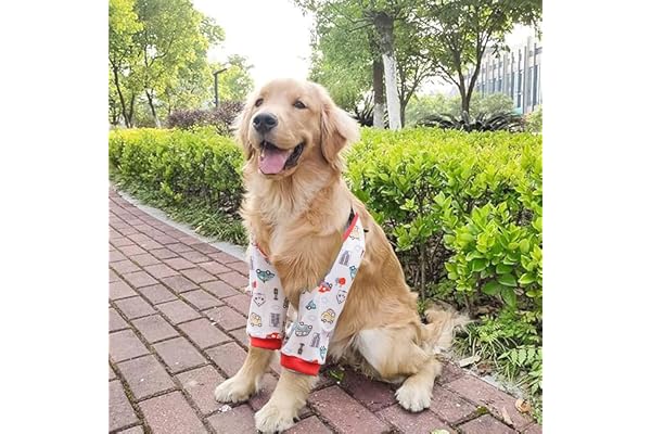 Dog Elbow Protector Pad, Dog Elbow Protector for Calluses, 2XL Dog Recovery Suit for Front Legs, Soft Recovery Sleeves with Elastic Band, Knee Brace Protector Pads for 27-42kg Dogs Stop Licking Wounds