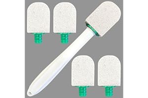 HSLXBY Pietra Pomice Per Wc,5 Pezzi Pietra Pomice Pulizia Pietra con Manico,Pietra Per La Pulizia Della Toilette,Pietra Pomice Spazzole per Pulizia,Per La Pulizia Della Toilette,Del Lavandino (A)