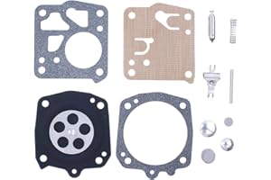 Haishine Carburetor Carb Diaphragm Rebuild Kit Fit for Jonsered 80 90 1020 K650 52 621/25 630