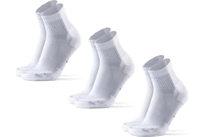 DANISH ENDURANCE Chaussettes de Running Longue Distance, Anti-Ampoules, Soutien Voûte Plantaire pour Homme et Femme, Lot de 3