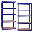 Stagecaptain HR-175 BU Heavyrack étagère de hangar planche en bois Bleu Stagecaptain HR-175 BU Heavyrack étagère de hangar planche en bois Bleu
