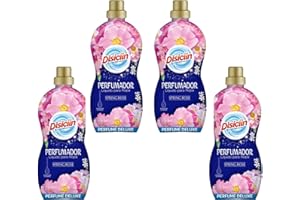 GOLOMINAS COMPANY Perfumador de Ropa Disiclin Spring Rose - Pack de 4 | Intensificador de Fragancia para Lavadora | Aroma Duradero y Fresco | Compatible con Todo Tipo de Telas